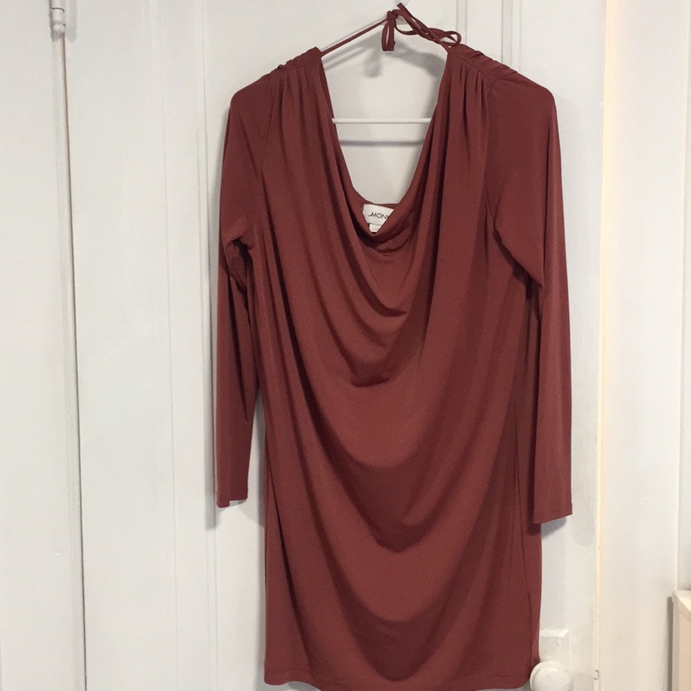 Monki Drape Dress
